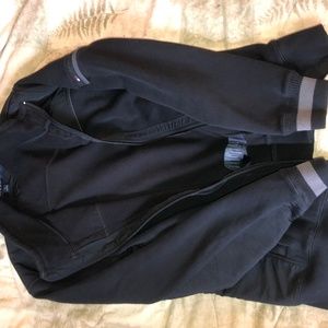 Black Tommy Hilfiger bomber jacket